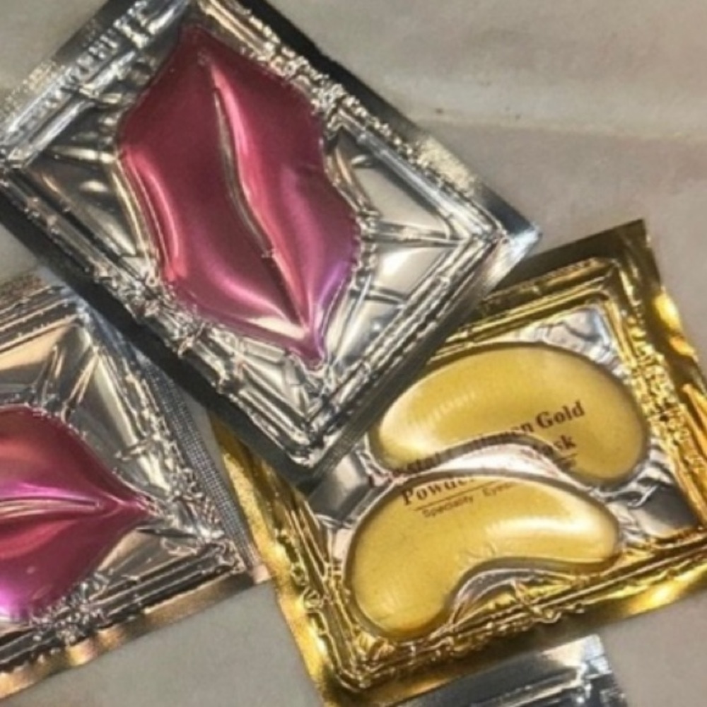 SALE!! Collagen eye mask and lip mask set